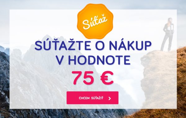 Súťaž o nákup v hodnote 75 €