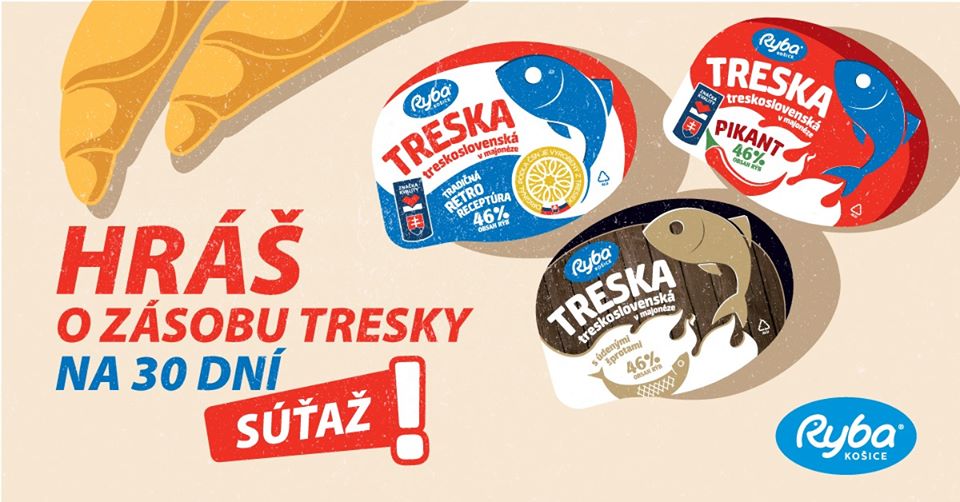 Súťaž o zásobu treskoslovenskej Tresky na 30 dní