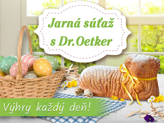 Jarná súťaž s Dr. Oetker