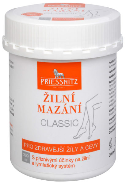 Súťaž Priessnitz Žilové mazanie Classic 300 ml