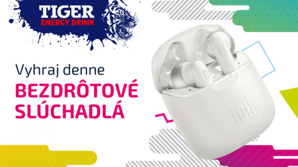 Súťaž o bezdrôtové slúchadlá JBL TUNE 220 TWS WHITE