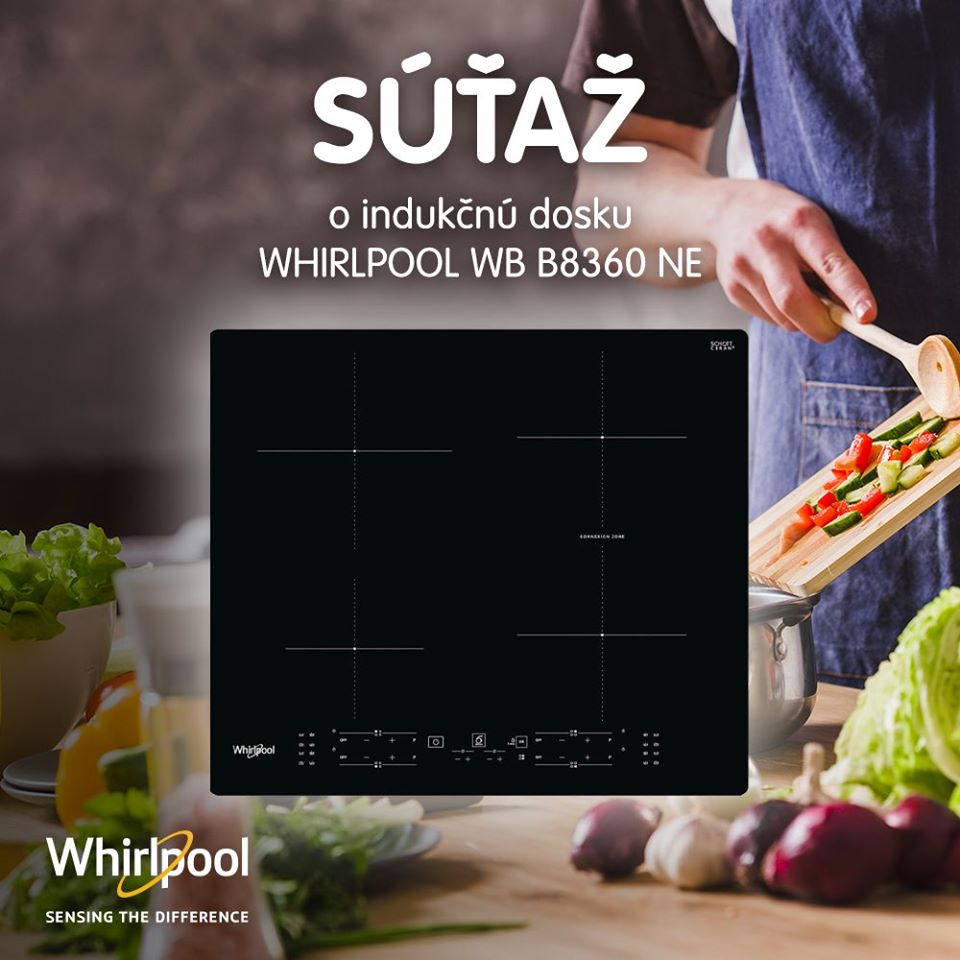 Súťaž o indukčnú dosku Whirlpool WB B8360 NE