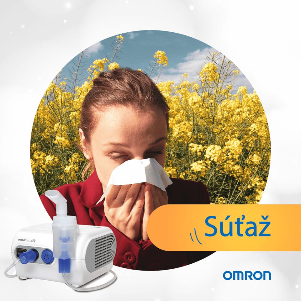 Súťaž o inhalátor OMRON Comp Air C28P