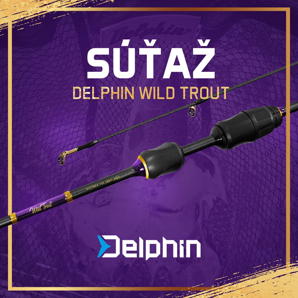 Súťaž o skvelý prívlačový prút Delphin Wild Trout