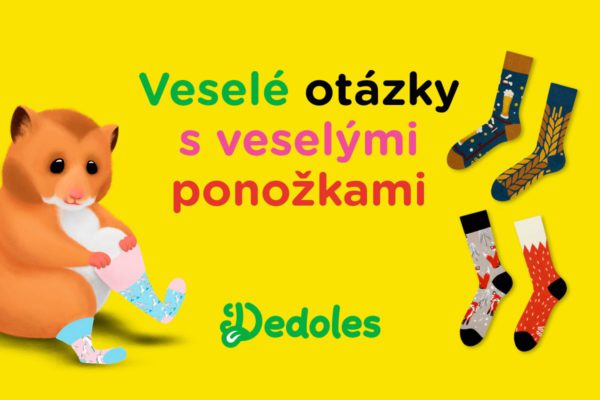 Súťaž o veselé ponožky od Dedoles