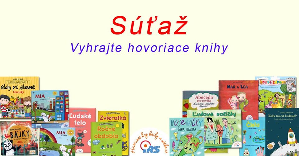 Vyhrajte hovoriace knihy