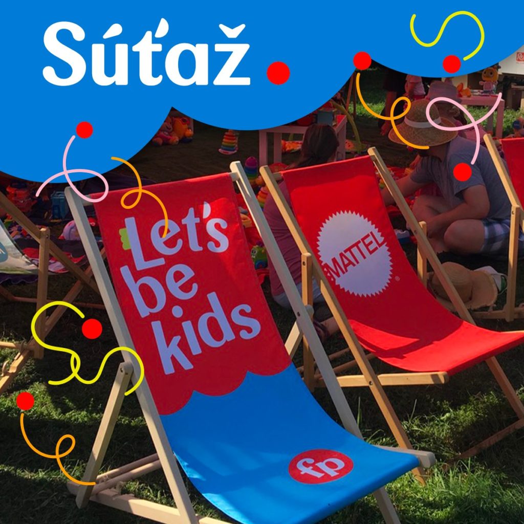 Súťaž o 5 parádnych letných ležadiel Let´s Be Kids pre deti