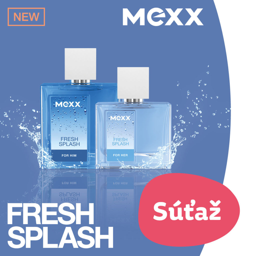 Súťaž o nové svieže vône Mexx Fresh Splash