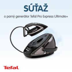 Súťaž o parný generátor Tefal Pro Express Ultimate+