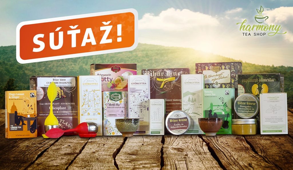 Súťaž pre milovníkov čajov od Harmony Tea Shop