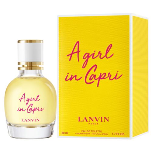 Vyhrajte značkový parfum A GIRL IN CAPRI od LANVIN