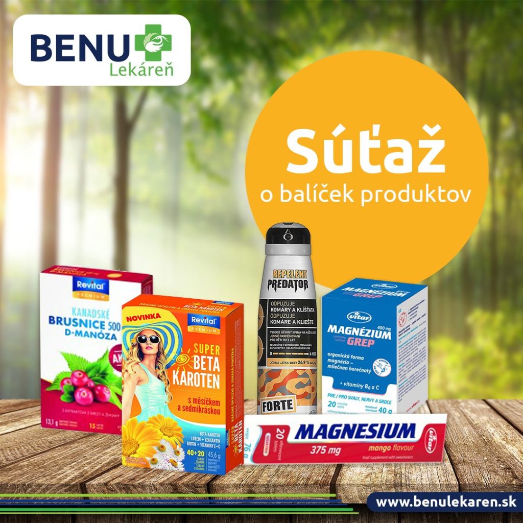 Súťaž o balíček produktov Vitar