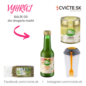 Súťaž o balík skvelých produktov značky dmBio od dm drogerie markt