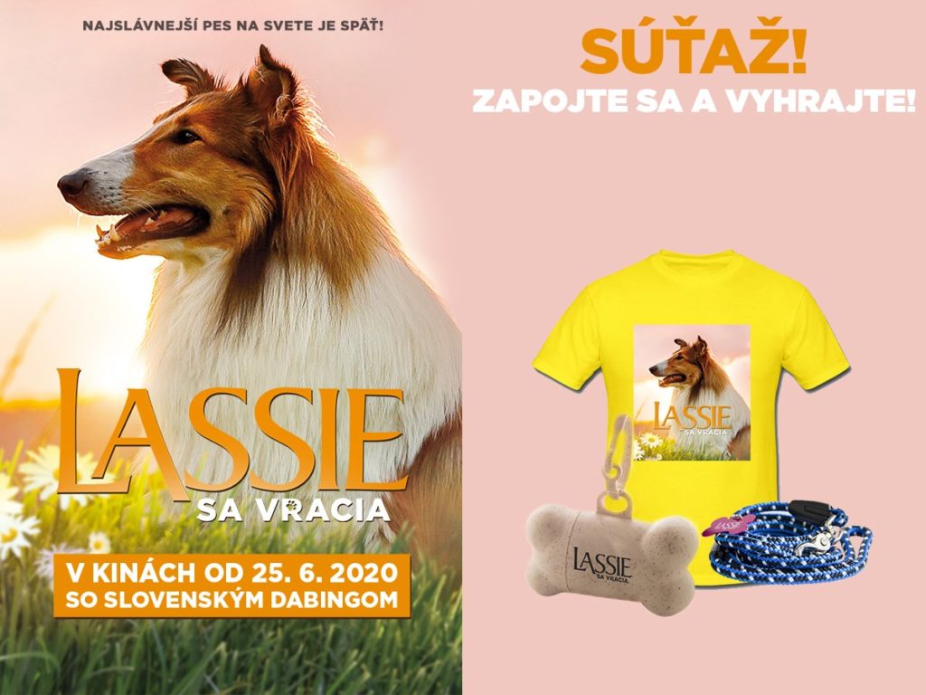 Súťaž s LASSIE SA VRACIA so súťažou o filmový balíček