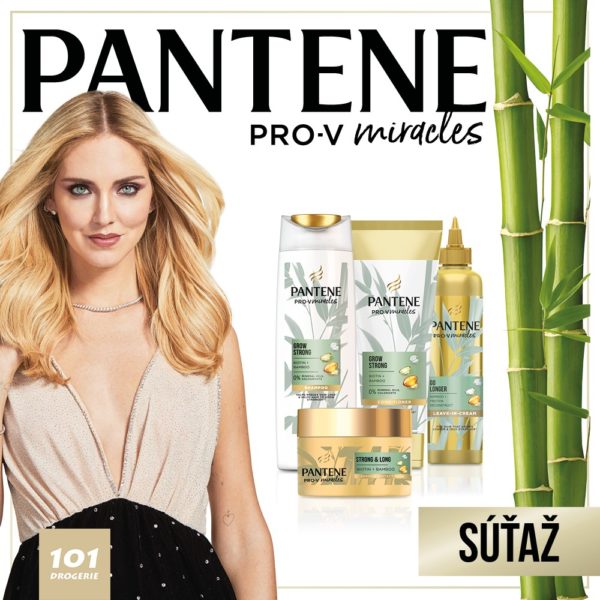 Vyhrajte 1 z 5 balíčkov kompletnej starostlivosti Pantene Pro-V Miracles