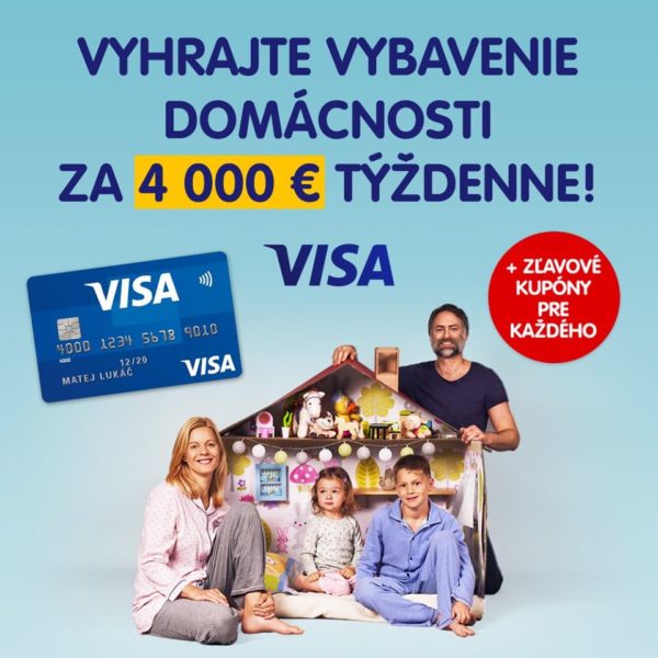 Vyhrajte 4000 Eur na vybavenie domácnosti