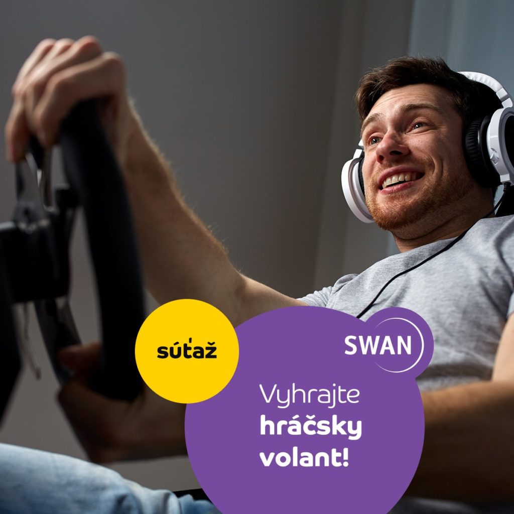 Vyhrajte hráčsky volant od SWAN