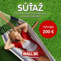 Súťaž o 200 € voucher na nákup na MALL.SK