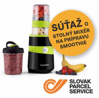 Súťaž o smoothie mixér Klarstein