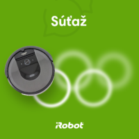 Súťaž o robotický vysávač Roomba i7+ na mesiac zdarma