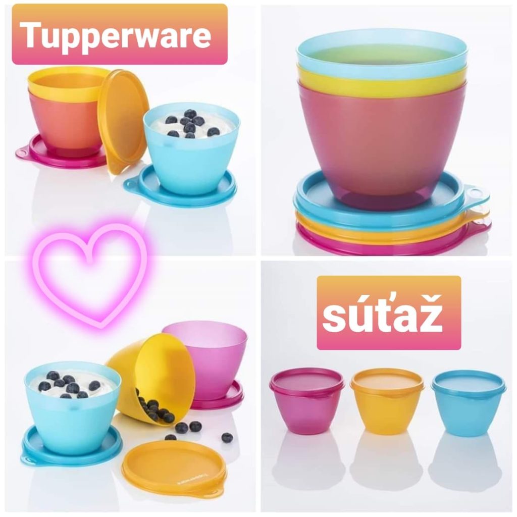 Súťaž o sadu misiek Svieži skladník TUPPERWARE