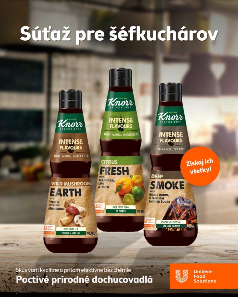 Súťaž pre šéfkuchárov o prírodné dochucovadlá od Knorr