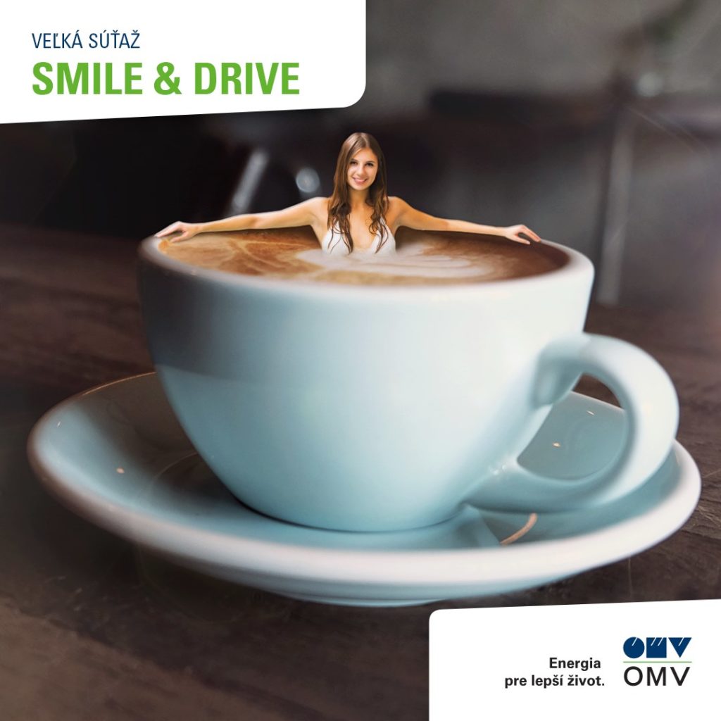 Veľká SMILE & DRIVE súťaž o poukážku na 50x espresso