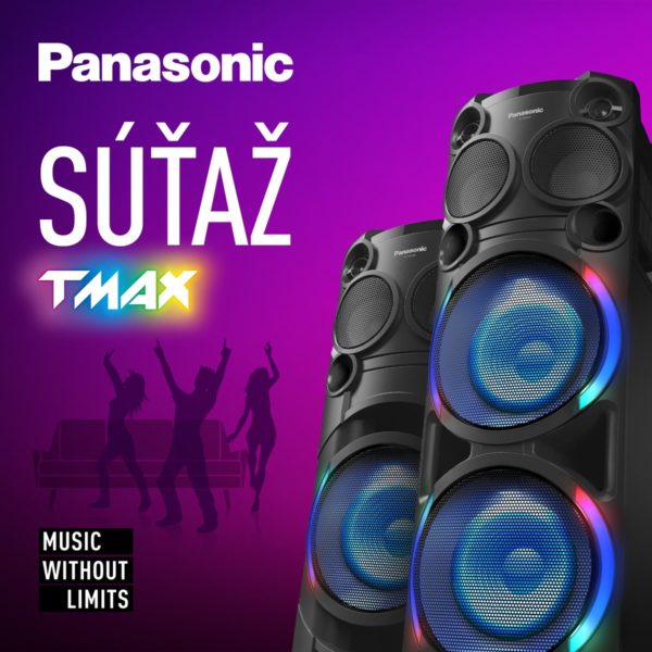 Vyhraj party speaker Panasonic TMAX