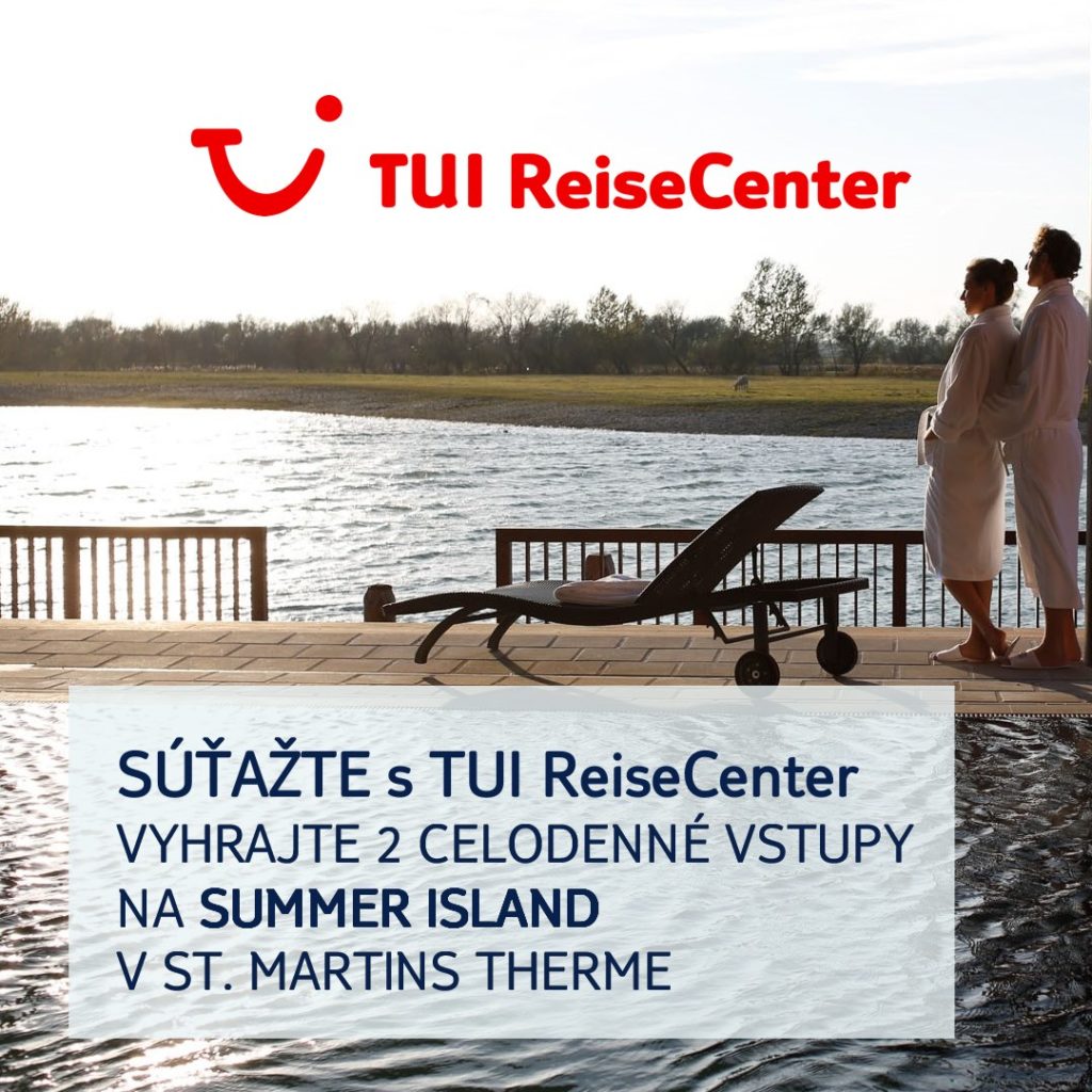 Súťaž o 2 celodenné vstupenky na Summer Island v St. Martins Therme