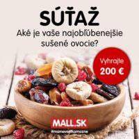 Súťaž o 200€ voucheru na nákup na MALL.SK