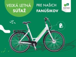 Súťaž o elektrobicykel v hodnote 850€