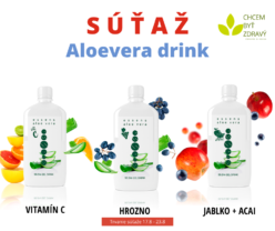 Súťaž o Aloevera drink