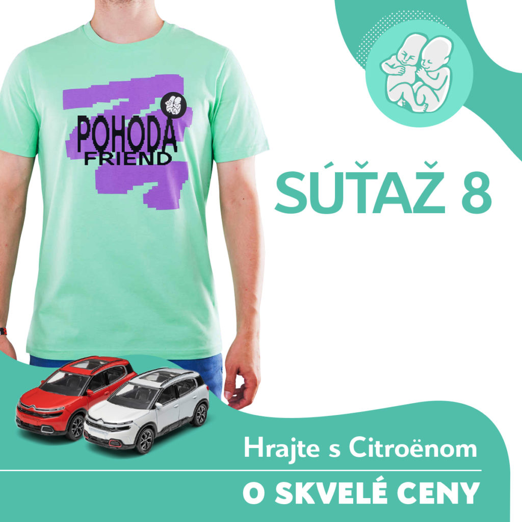 Súťaž o Pohoda a Citroën merch