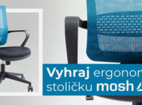 Súťaž o ergonomickú stoličku Mosh BS-306