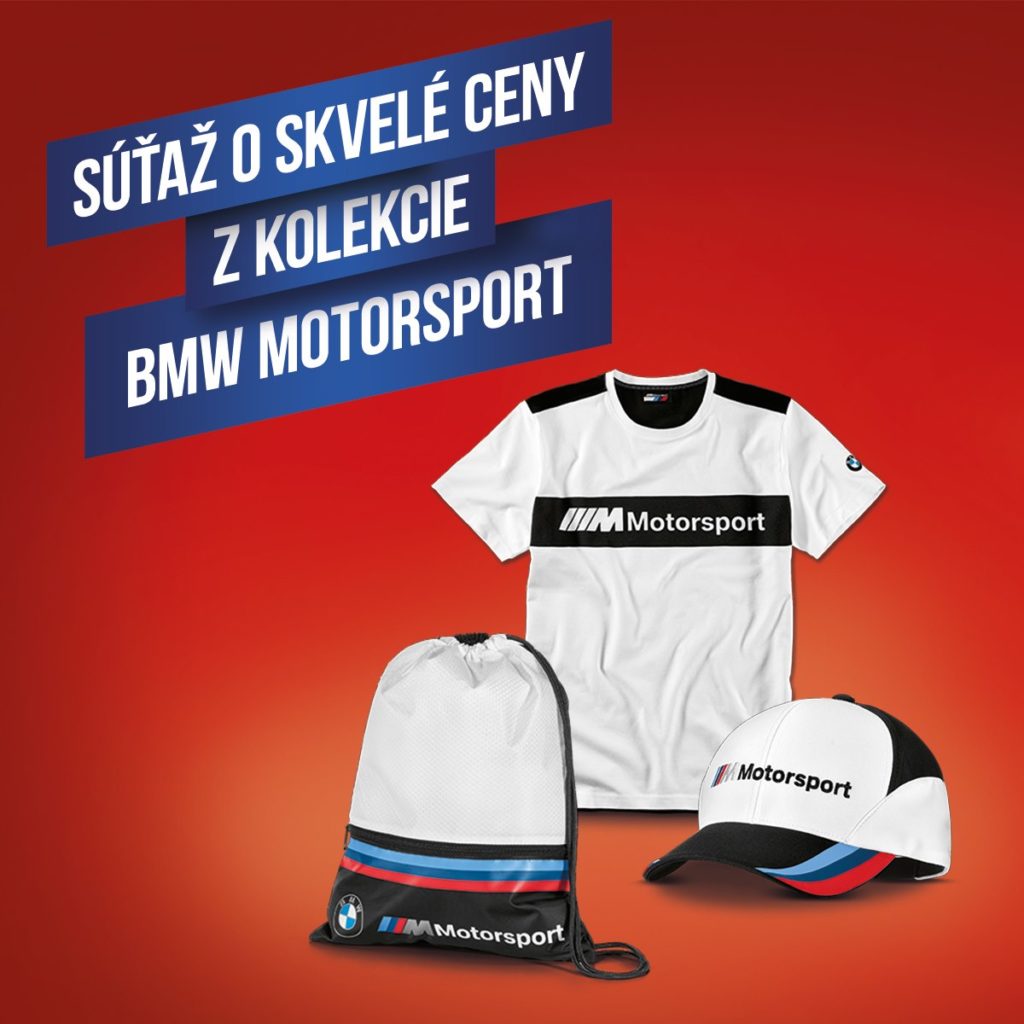 Súťaž o originálnu sadu z kolekcie BMW MOTORSPORT