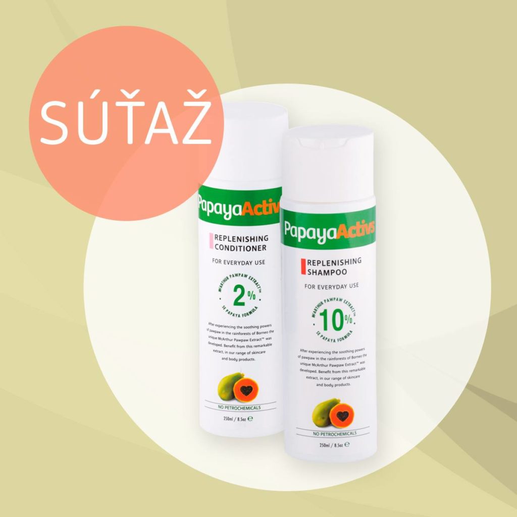 Súťaž o šampón a balzám Scalp Care od Papaya Activs