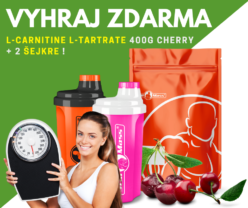 Súťaž o spalovač L-Carnitine L-Tartrate s príchuťou cherry