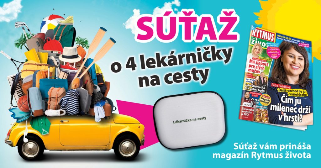 Súťaž o štyri kompaktné lekárničky