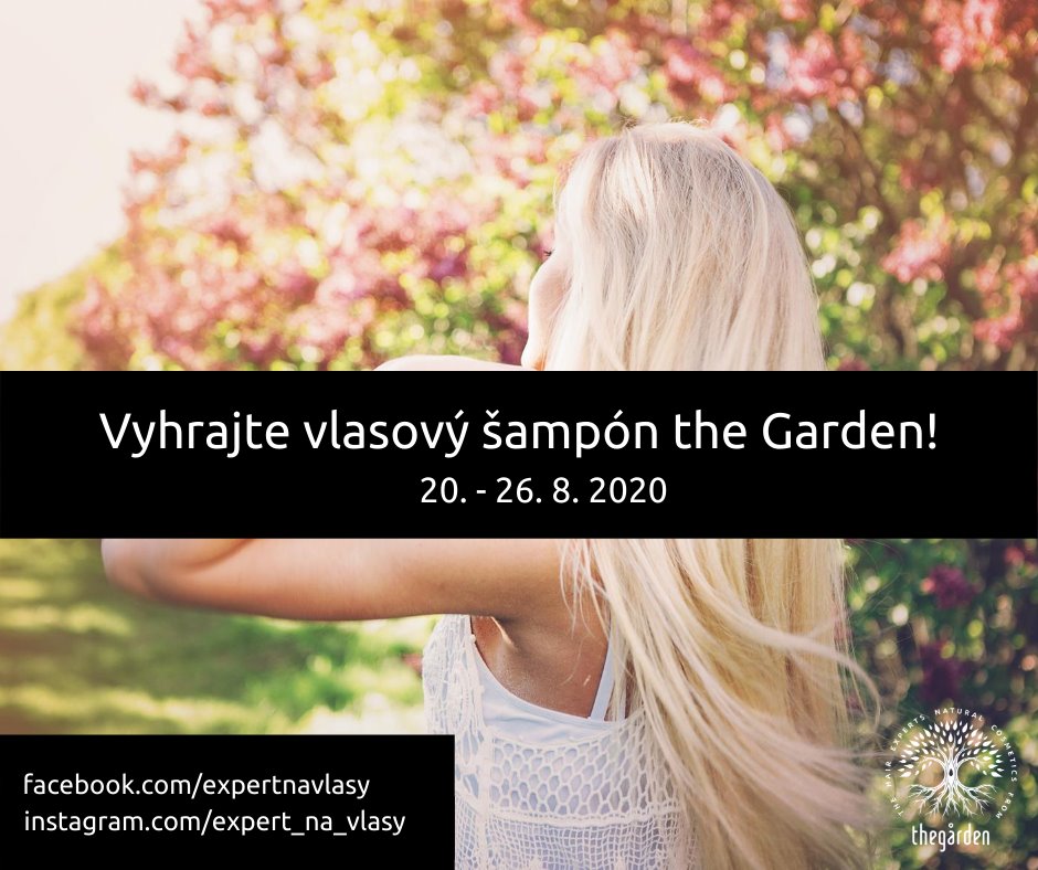 Súťaž o vlasový šampón the Garden