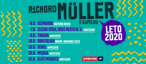 Súťaž o vstupenky na koncert letného turné Richarda Müllera