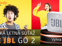 Súťaž o bezdrôtový vodeodolný reproduktor JBL GO 2 vo farbe Grey