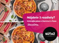 Súťaž s Domino's Pizza o 2 stredné pizze