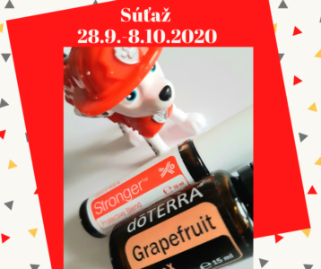 Súťaž o esenciálny olej GRAPEFRUIT