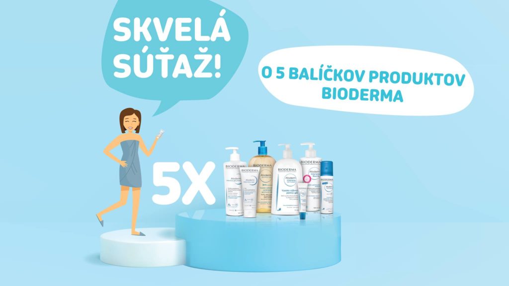 Súťaž o produkty BIODERMA ATODERM