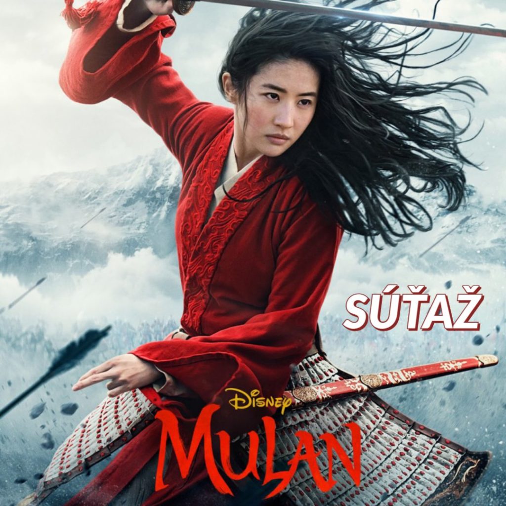 Súťaž s filmom MULAN o lístky do kina