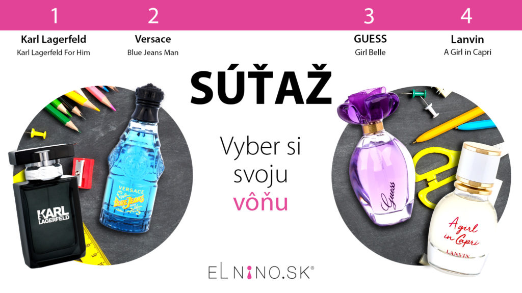 Vyber si vôňu a vyhraj