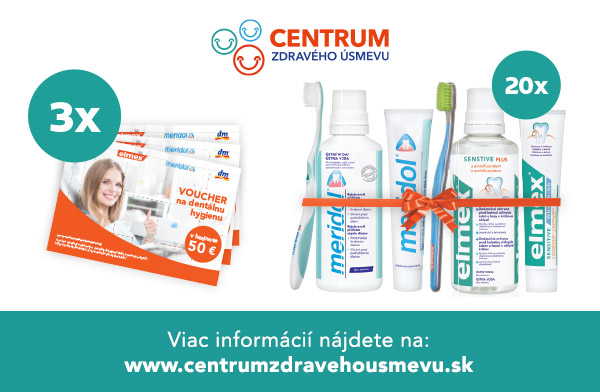 Vyhrajte balíček ústnej hygieny v hodnote 40 €