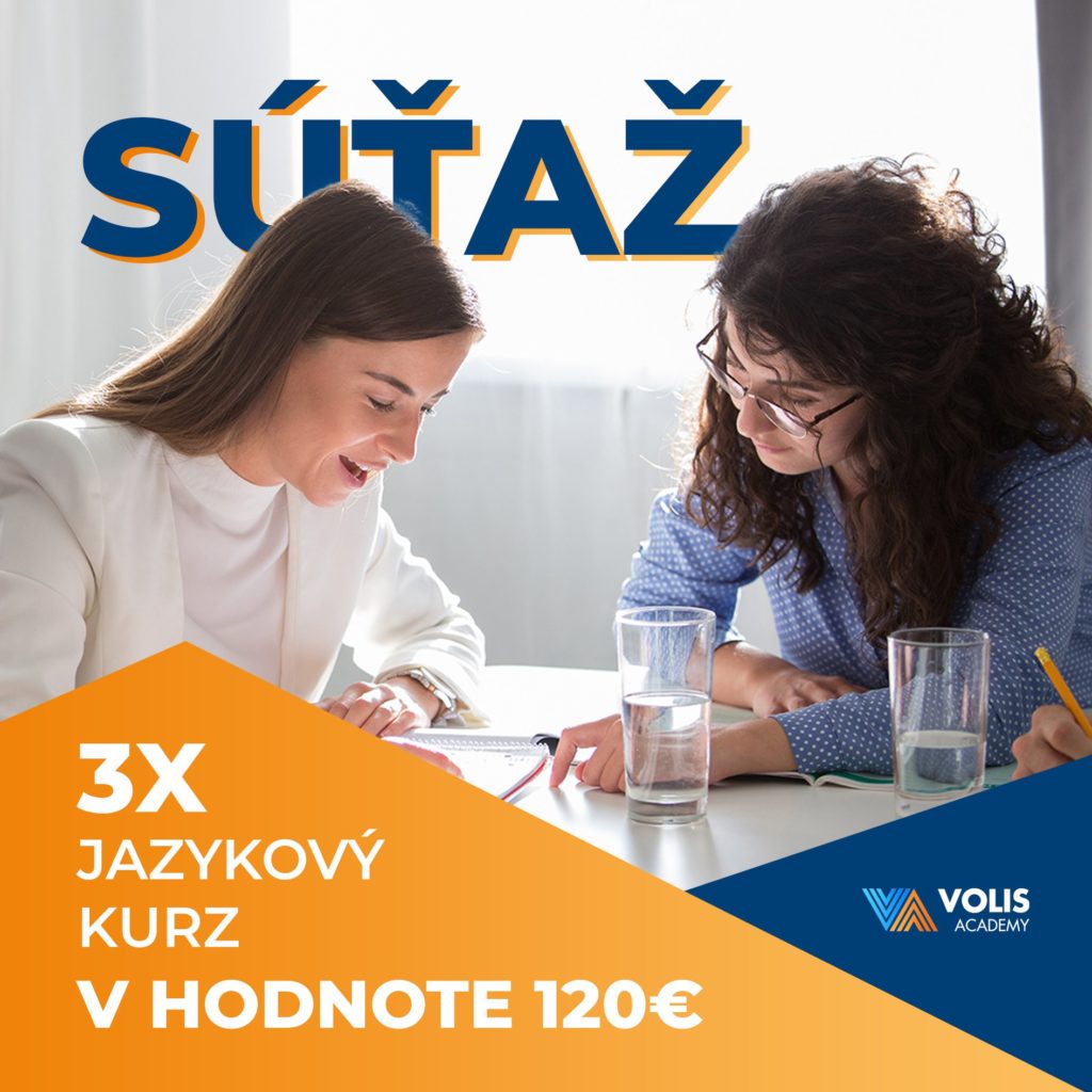 Vyhrajte jeden z troch jazykových kurzov v hodnote 120€