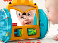 Súťaž o jazdiaceho ježka so zrkadielkom od Fisher-Price