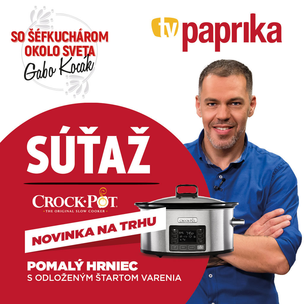 Súťaž o pomalý hrniec s odloženým štartom varenia Crock-Pot